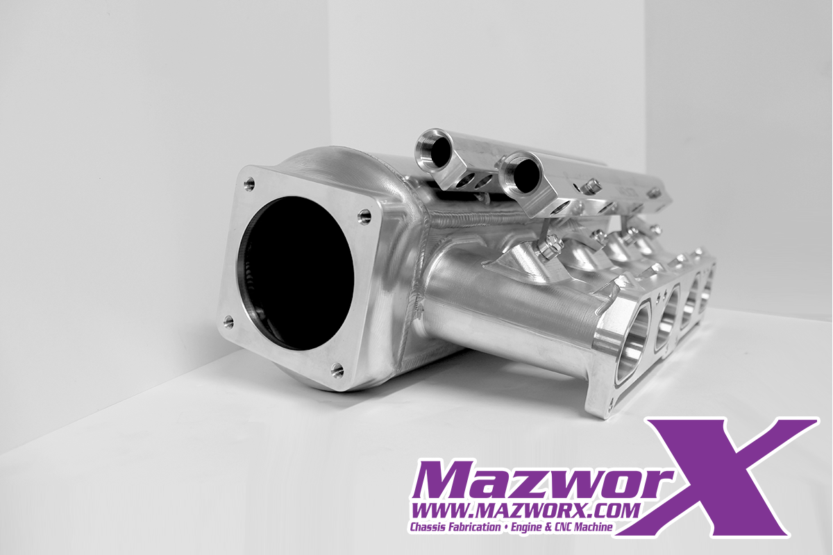 Mazworx - SR20VE ビレットレースインテークマニホールドアッセンブリー 12インジェクター仕様 (11198)