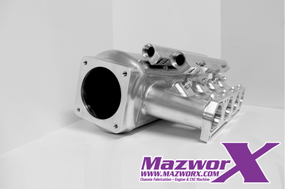 Mazworx - SR20VE ビレットレースインテークマニホールドアッセンブリー 12インジェクター仕様 (11198)