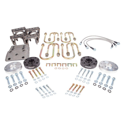 Low Range Off-Road サムライ用 4.5インチ ベーシック 溶接式スプリングオーバーアクスルキット