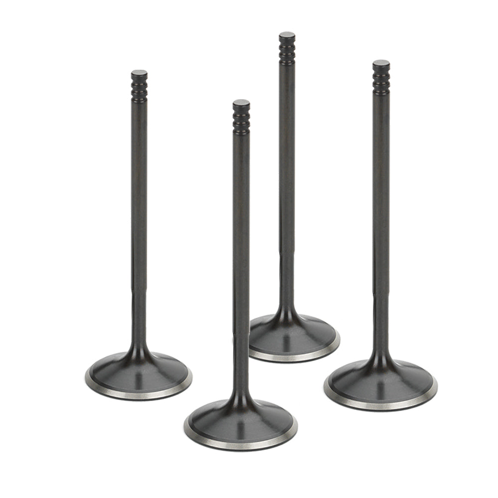 Super Tech Performance チタンインテークバルブ - +2mm オーバーサイズ - 4 個セット |複数のフォルクスワーゲン適合品 (VWIVN-1019-4)