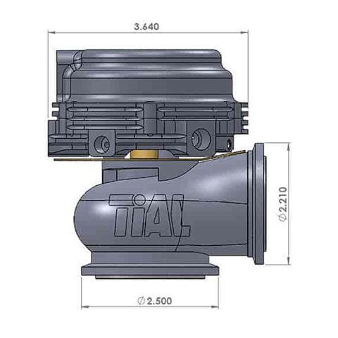 TiAL Sport 44MM MV-R ウエストゲート (0019XX/0029XX)