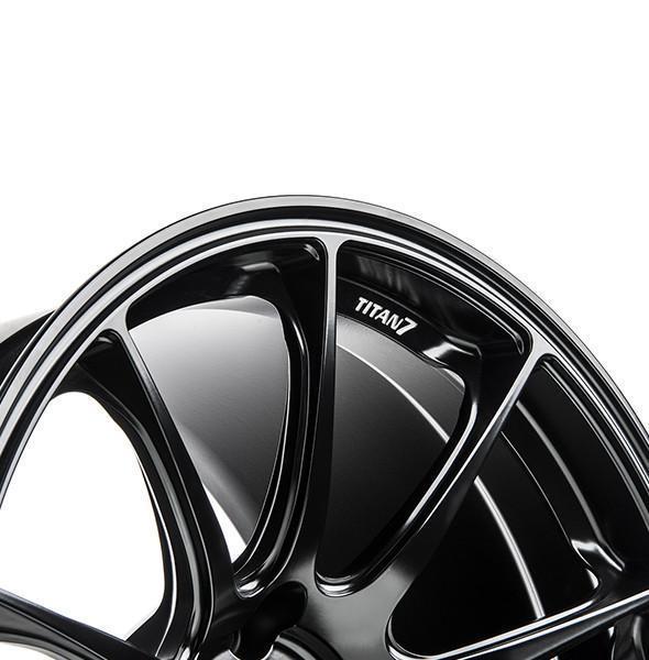 Titan 7 T-R10 5x114.3 18インチ マシンブラック ホイール