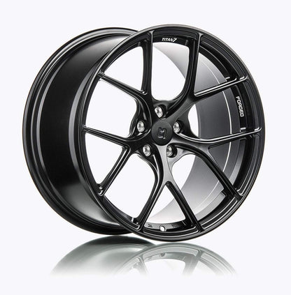 Titan 7 T-S5 5x100 18x9.5+40mm マシンブラック ホイール