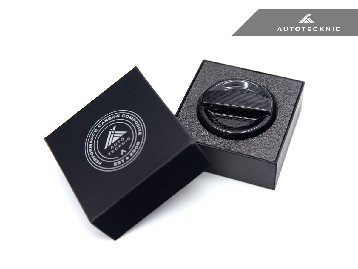 AutoTecknic F8X M3 / M4 Dry Carbon Competition Oil Cap Cover - iND Distribution