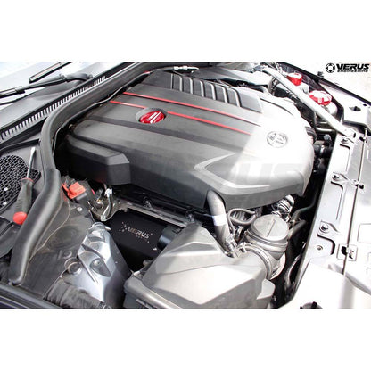 Verus Engineering 6ポートターボヒートシールドキット | 2021年以降 トヨタ A90 スープラ 3.0L (A0289A-BLK/SLV)