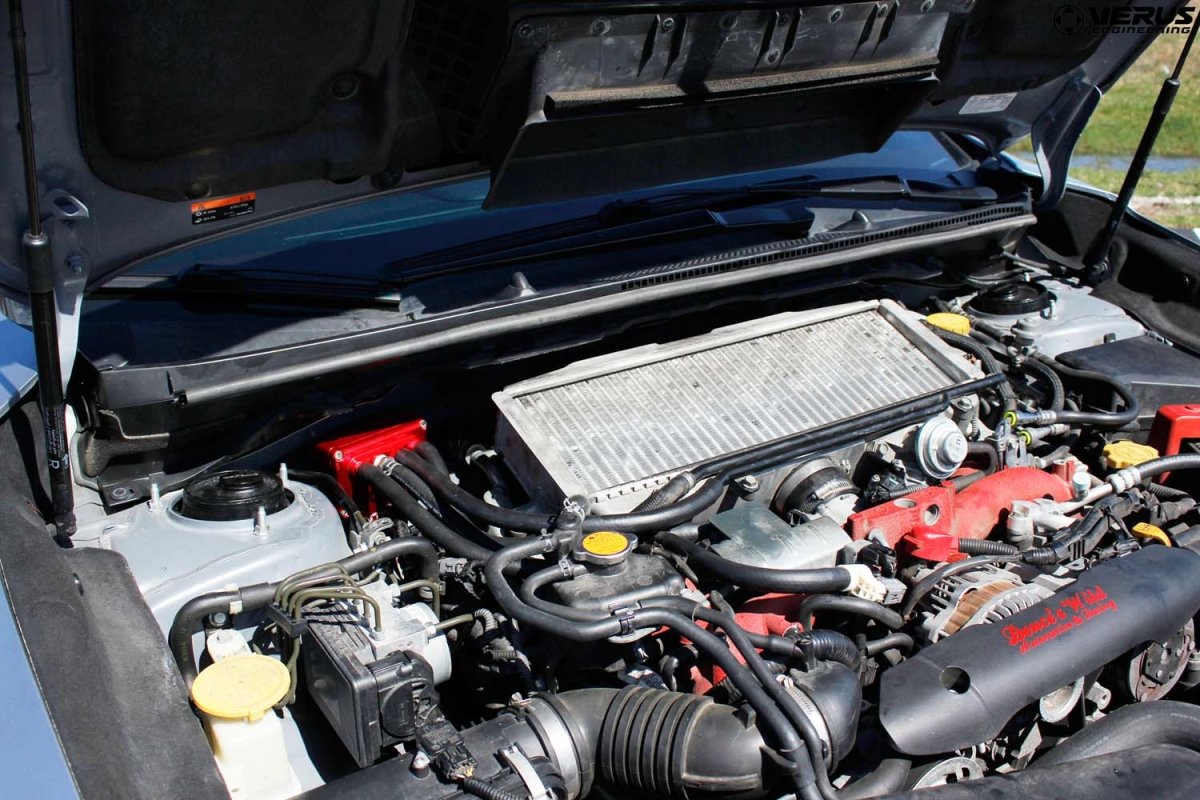 Verus Engineering Air Oil Separator 2015-2021 STI - A0323A-RED - Subimods.com