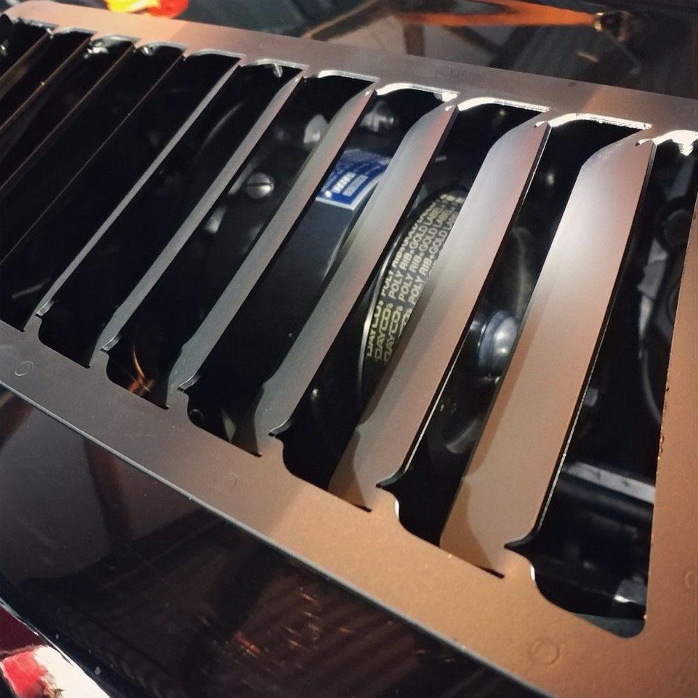 Verus Engineering ボンネットルーバーキット - GTボンネット非対応 | 2015-2021 Ford Mustang S550 (A0066A)