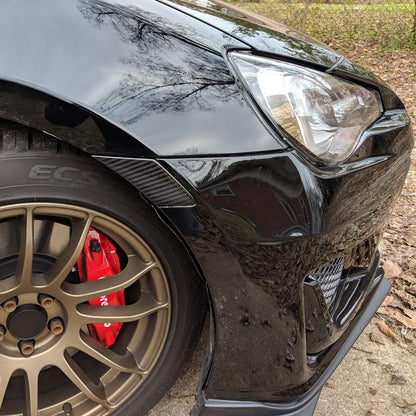 Verus Engineering カーボンファイバーサイドマーカー交換キット | 2013-2021 スバル BRZ / トヨタ 86 (A0141A)