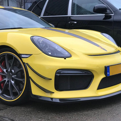 Verus Engineering ダイブプレーンキット デュアルエレメント | 2012-2016 ポルシェ ケイマン GT4 (A0151A)