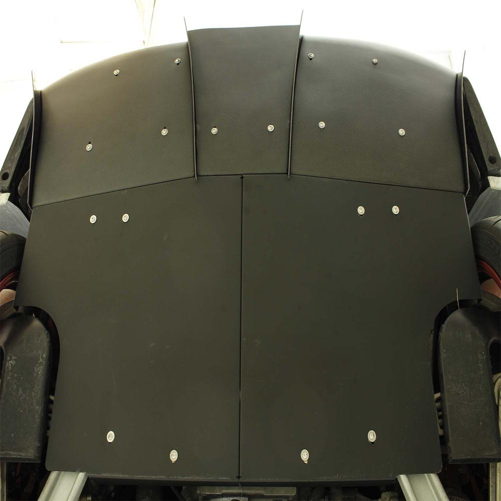 Verus Engineering フラットアンダーボディパネルキット | 2012-2016 ポルシェ ケイマン GT4 (A0162A)