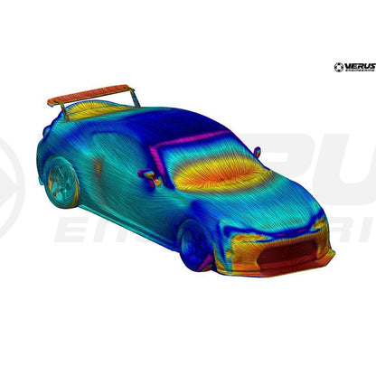 Verus Engineering カーボン ダックテールスポイラー | 2013-2021 スバル BRZ / トヨタ 86 (A0176A)