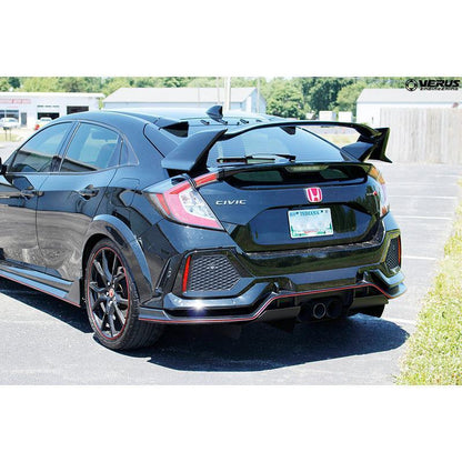 Verus Engineering リアディフューザー | 2017-2021 ホンダ シビック タイプR FK8 (A0192A)