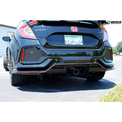 Verus Engineering リアディフューザー | 2017-2021 ホンダ シビック タイプR FK8 (A0192A)