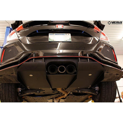 Verus Engineering リアディフューザー | 2017-2021 ホンダ シビック タイプR FK8 (A0192A)