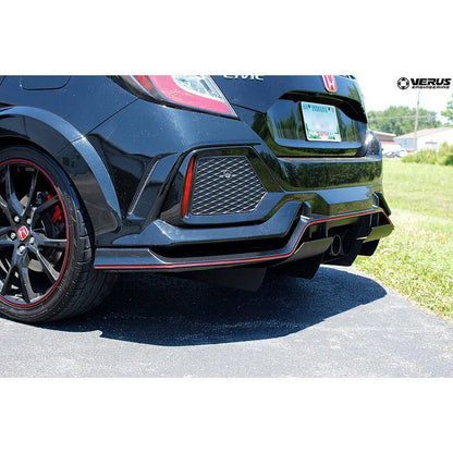 Verus Engineering リアディフューザー | 2017-2021 ホンダ シビック タイプR FK8 (A0192A)