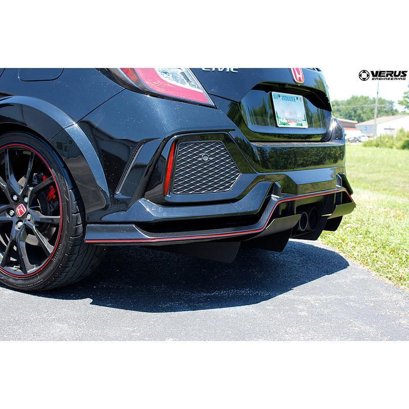 Verus Engineering リアディフューザー | 2017-2021 ホンダ シビック タイプR FK8 (A0192A)