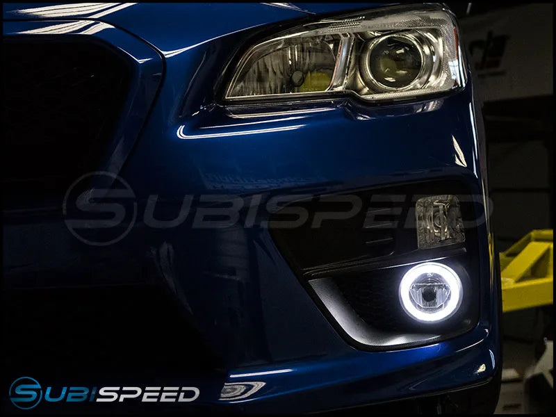 OLM LED / ハローデイライト内蔵フォグライトハウジング - 2015以降WRX / 2015以降STI / 2013以降FT86 / 2014以降フォレスター用