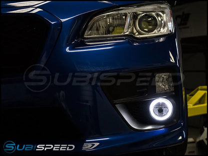 OLM LED / ハローデイライト内蔵フォグライトハウジング - 2015以降WRX / 2015以降STI / 2013以降FT86 / 2014以降フォレスター用