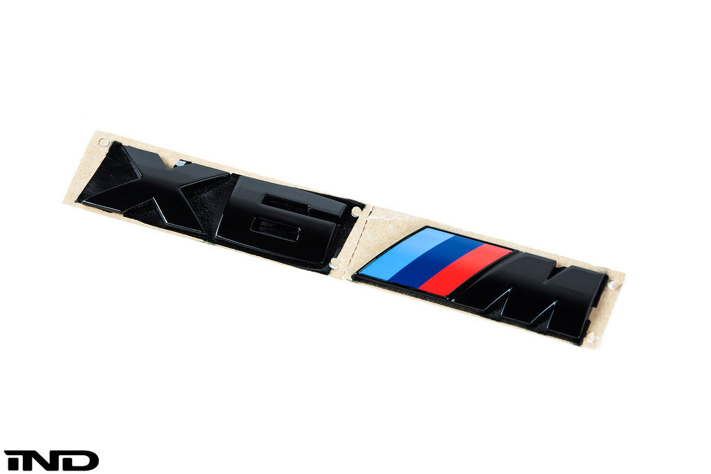 iND e71 x6m painted trunk emblem - iND Distribution