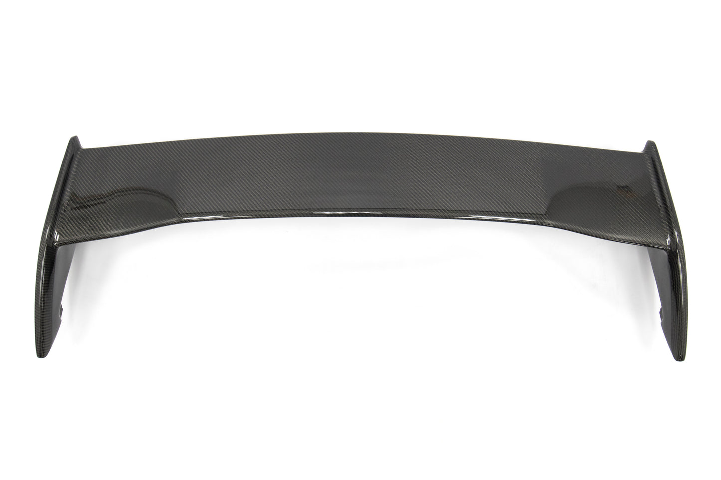 OLM Silverline カーボンファイバー OEM Sスタイルスポイラー ブラックベース付き - 2015年以降 WRX/STI