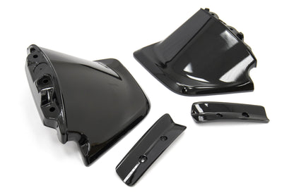 OLM Silverline カーボンファイバー OEM Sスタイルスポイラー ブラックベース付き - 2015年以降 WRX/STI